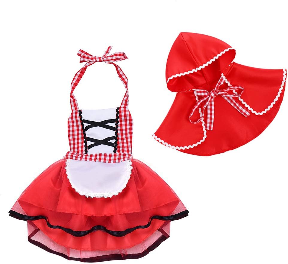 Little Red Riding Hood Halloween Costume for Baby Girls