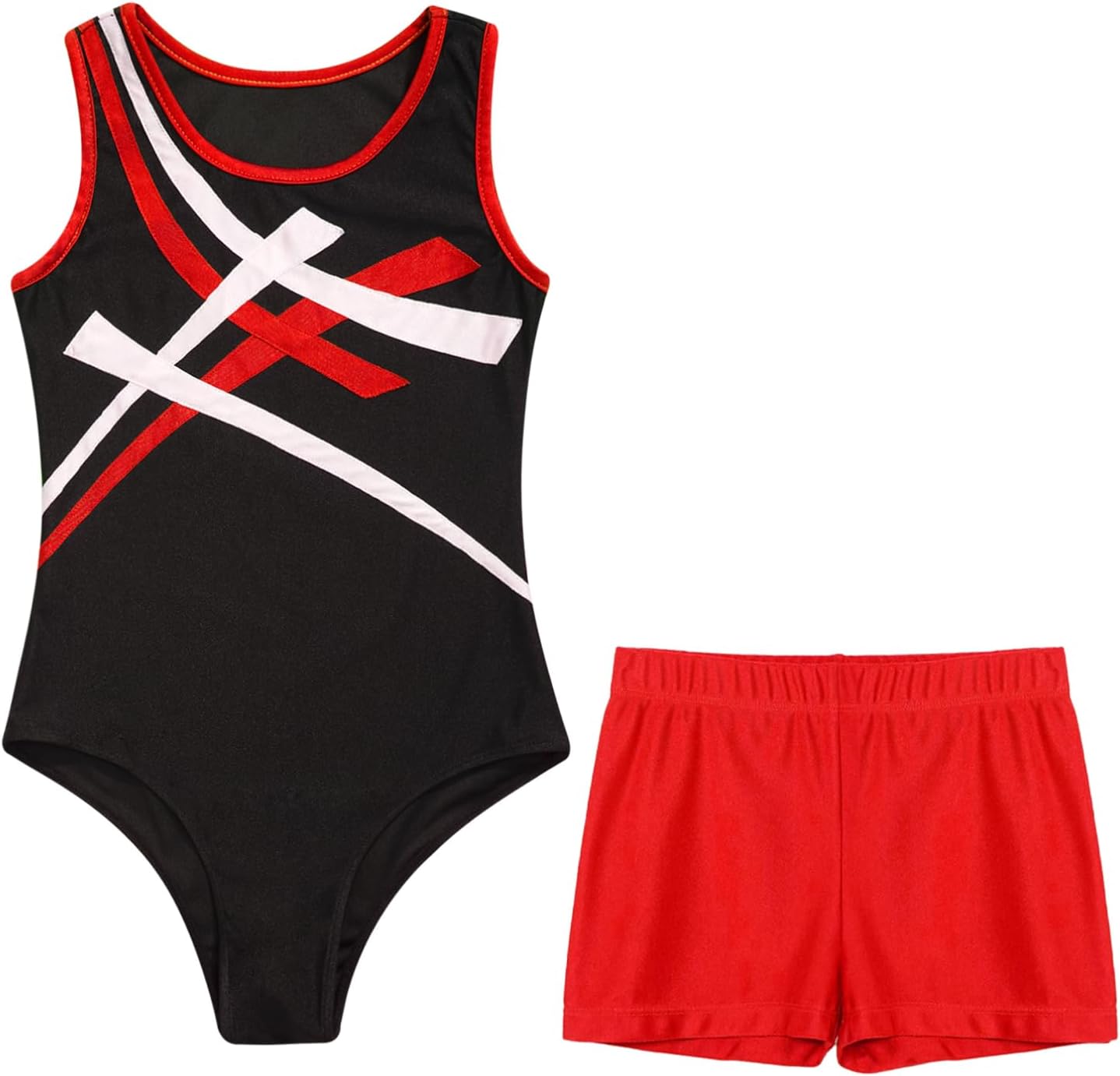TiaoBug Kids Boys Gymnastics Outfits Unitard Athletic Leotard