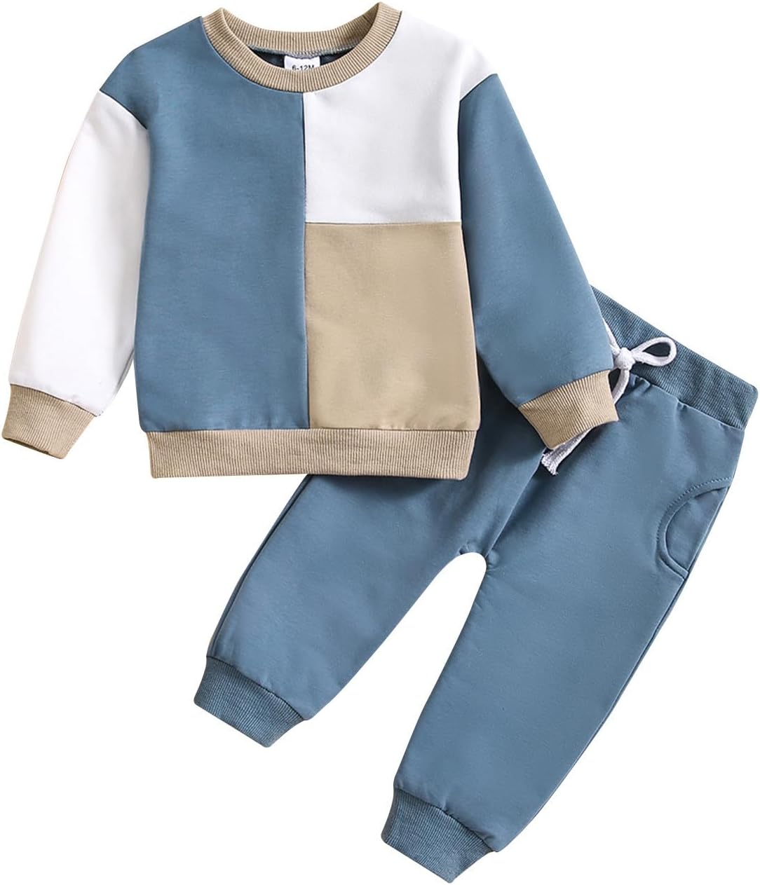 Toddler Boys Letter Print T-Shirt Pants Set