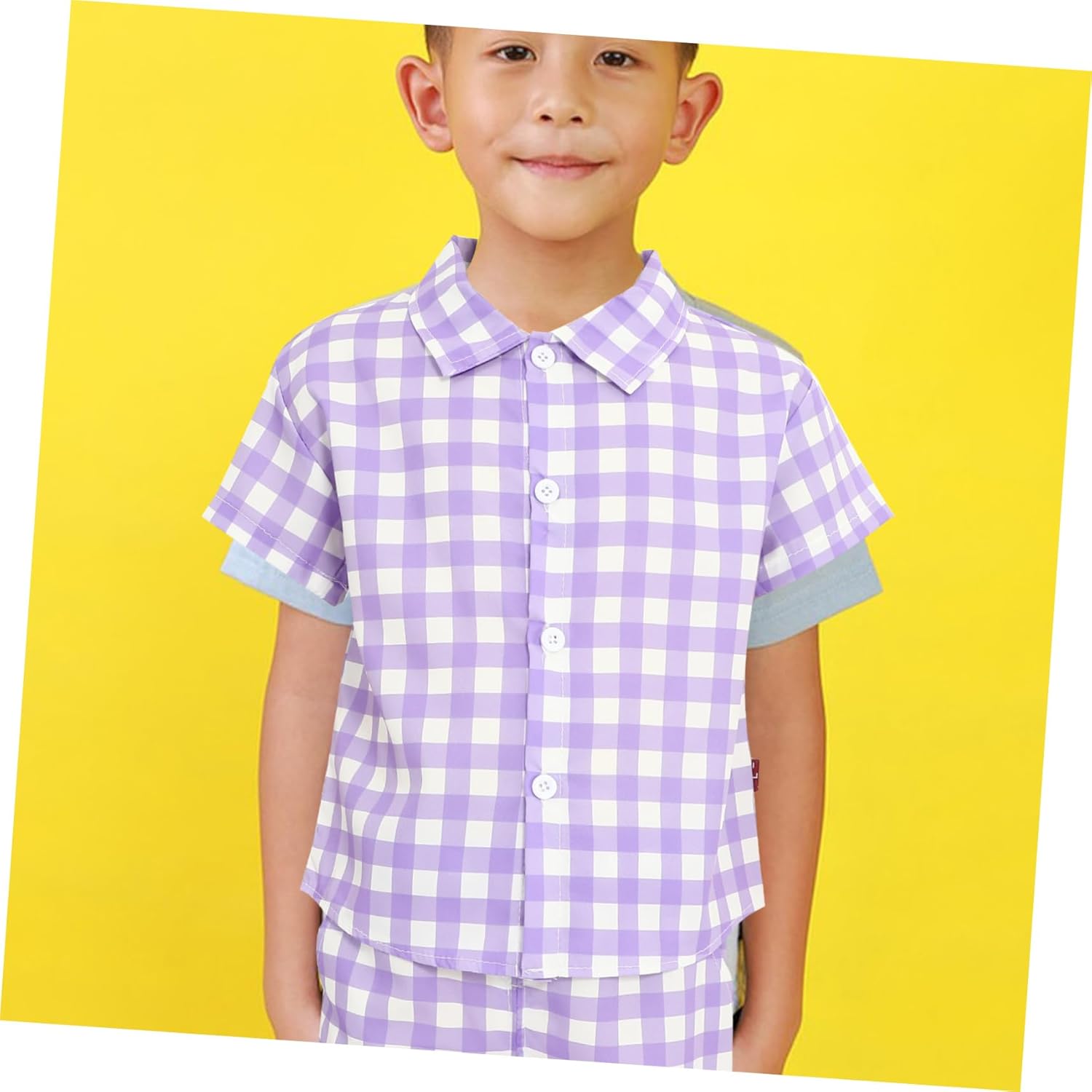 Comfort Breezer Plaid Summer Suit for Boys