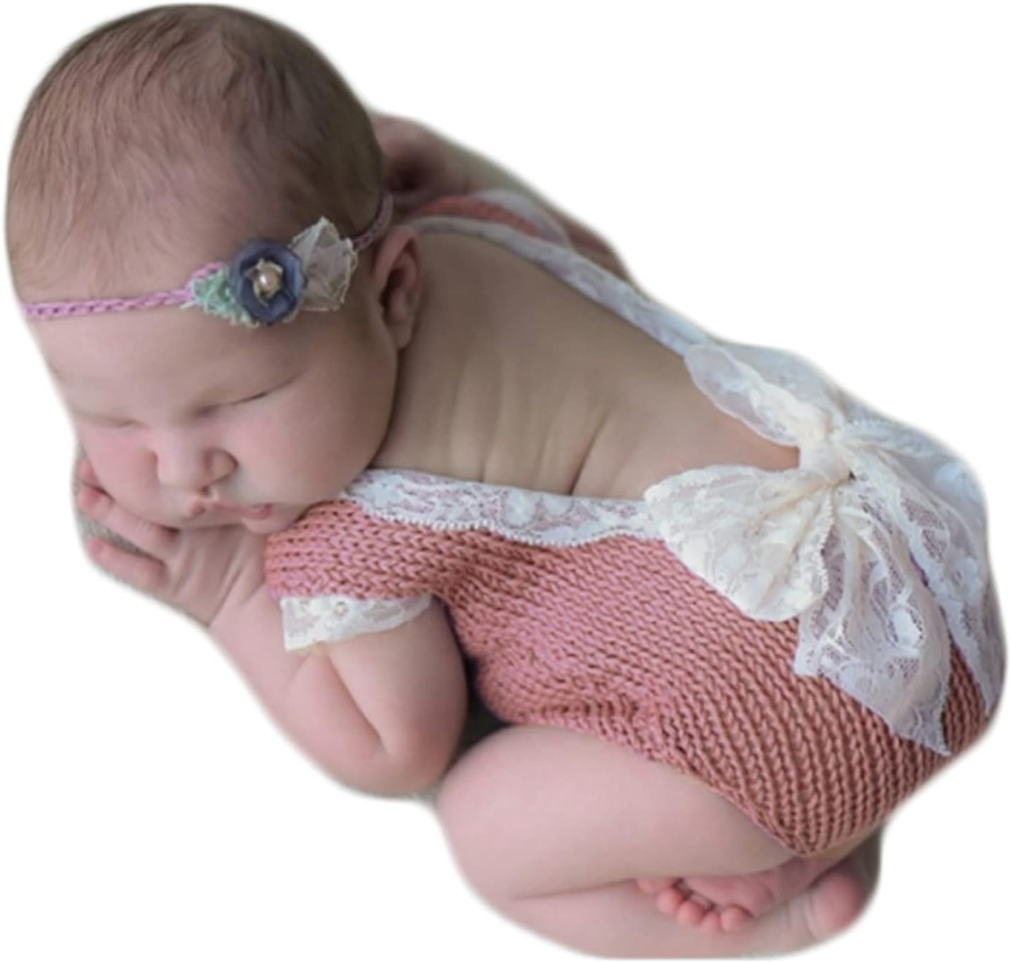 Zeroest Baby Girls Newborn romper - Soft Cotton Perfect for Photography