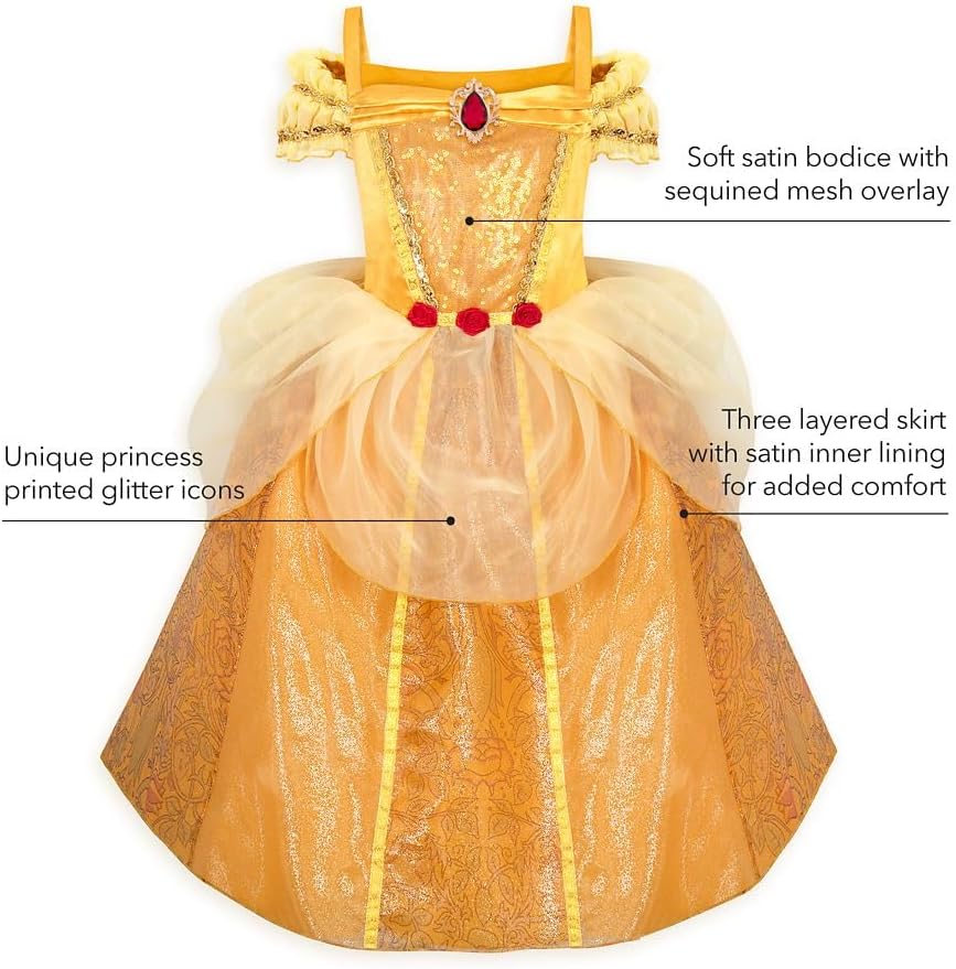Elegant Disney Princess Costumes for Kids Perfect for Play and Cosplay