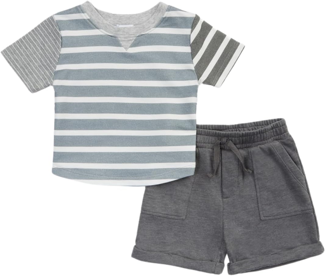 Splendid Boys Mixed Stripe T-Shirt Set