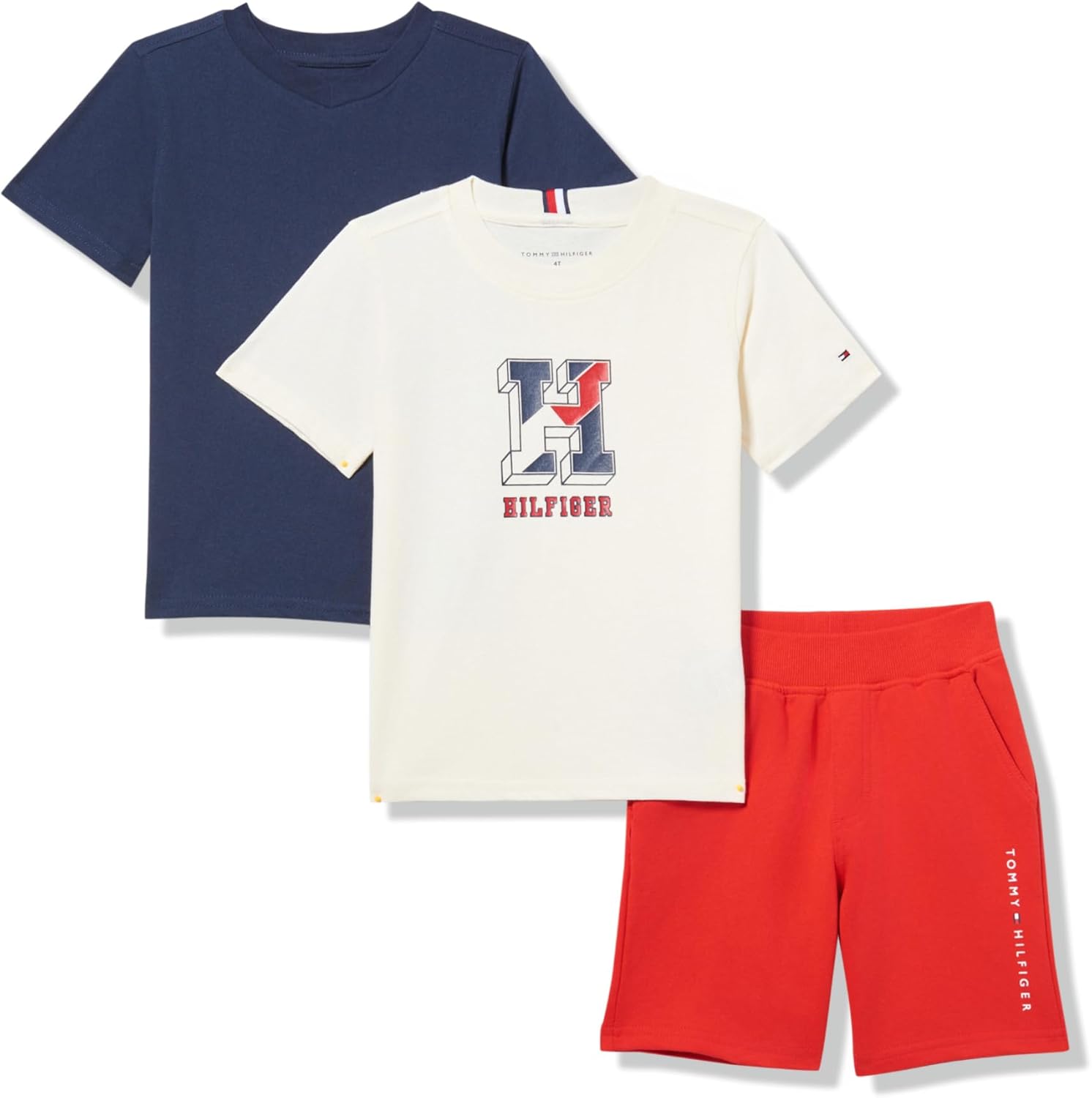 Tommy Hilfiger Boys 3-Piece Shorts Set