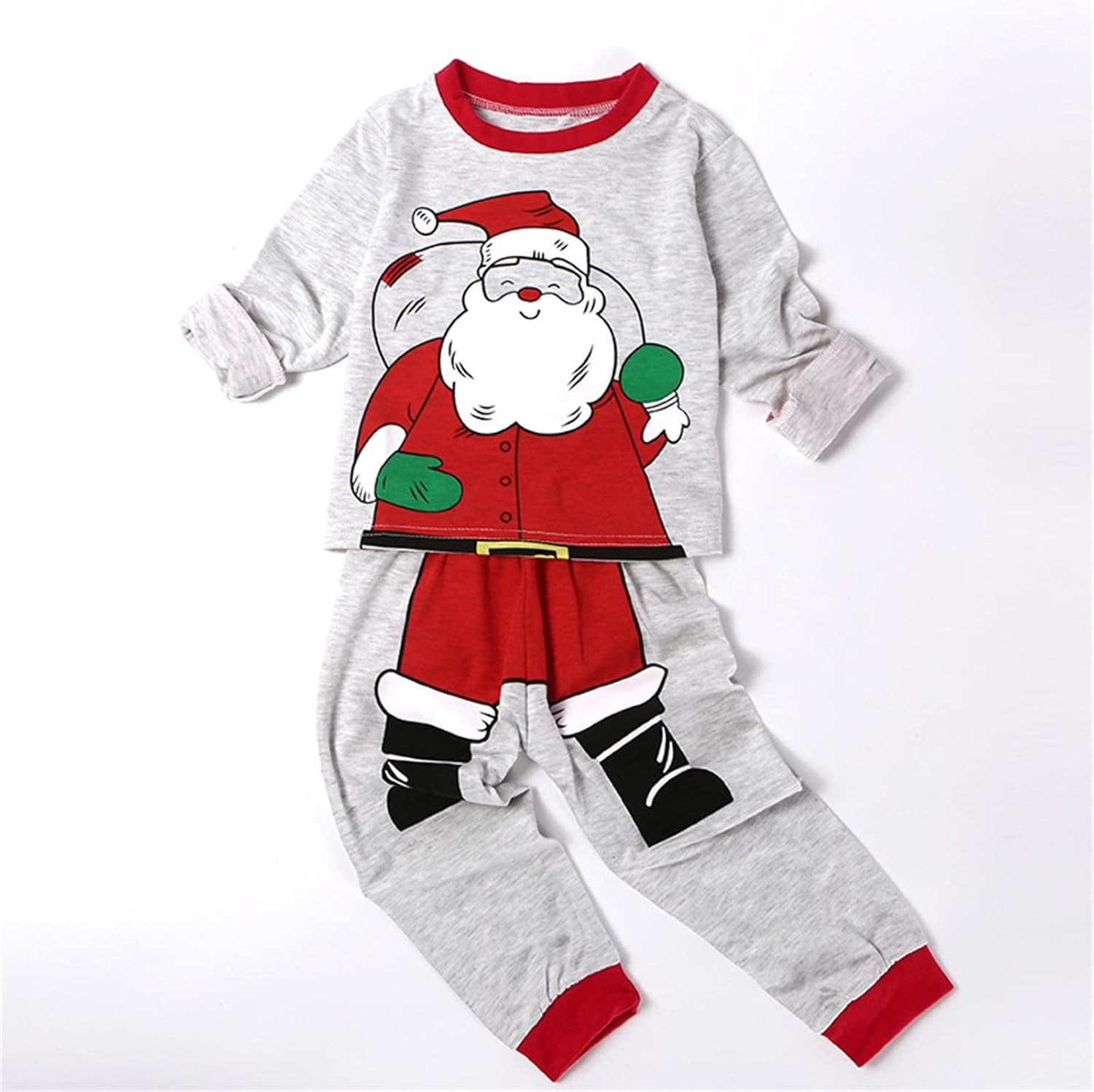Boys Boys 2 Pieces Christmas Outfit Package Cute winter