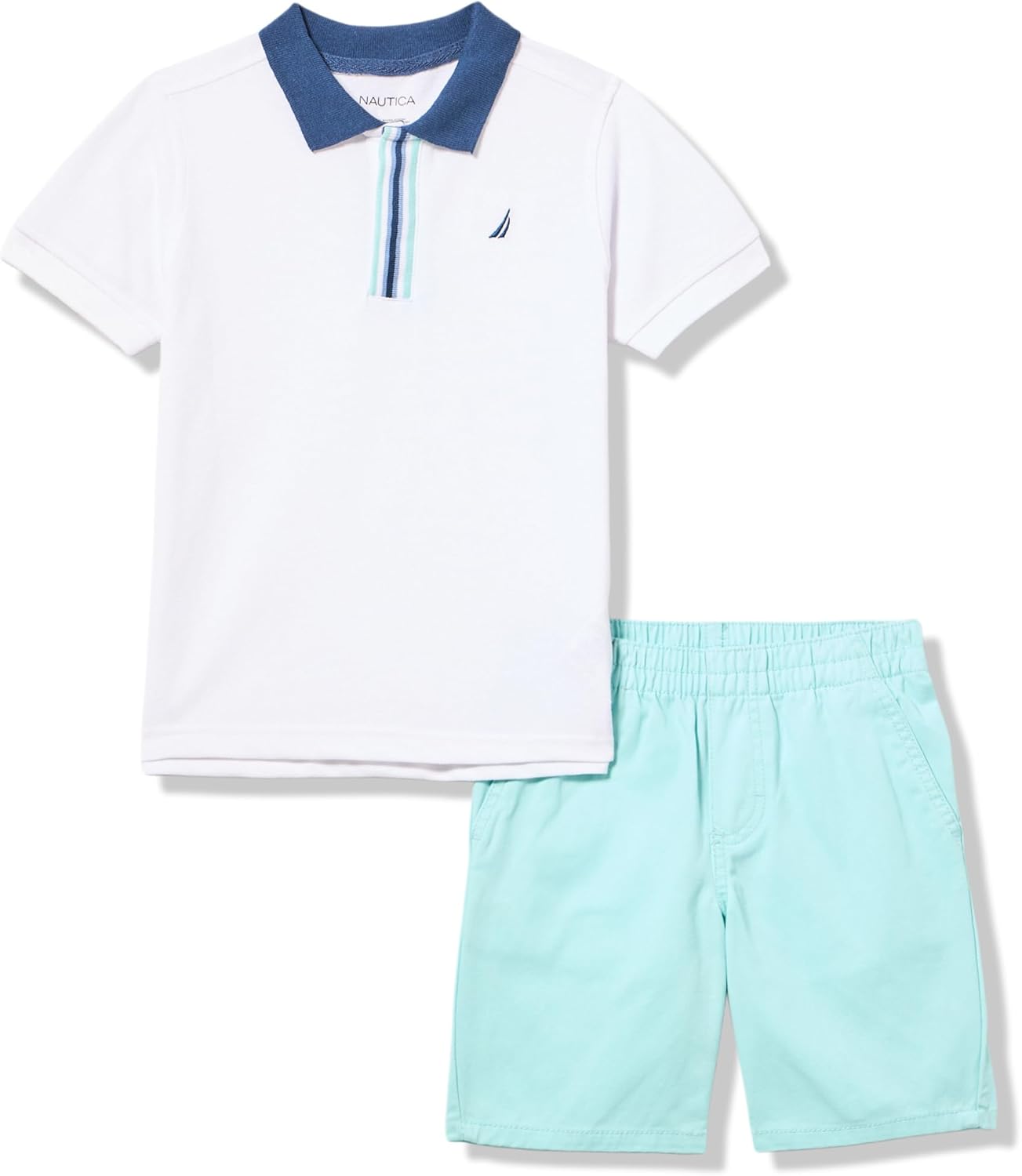 Nautica Boys Polo Short Set