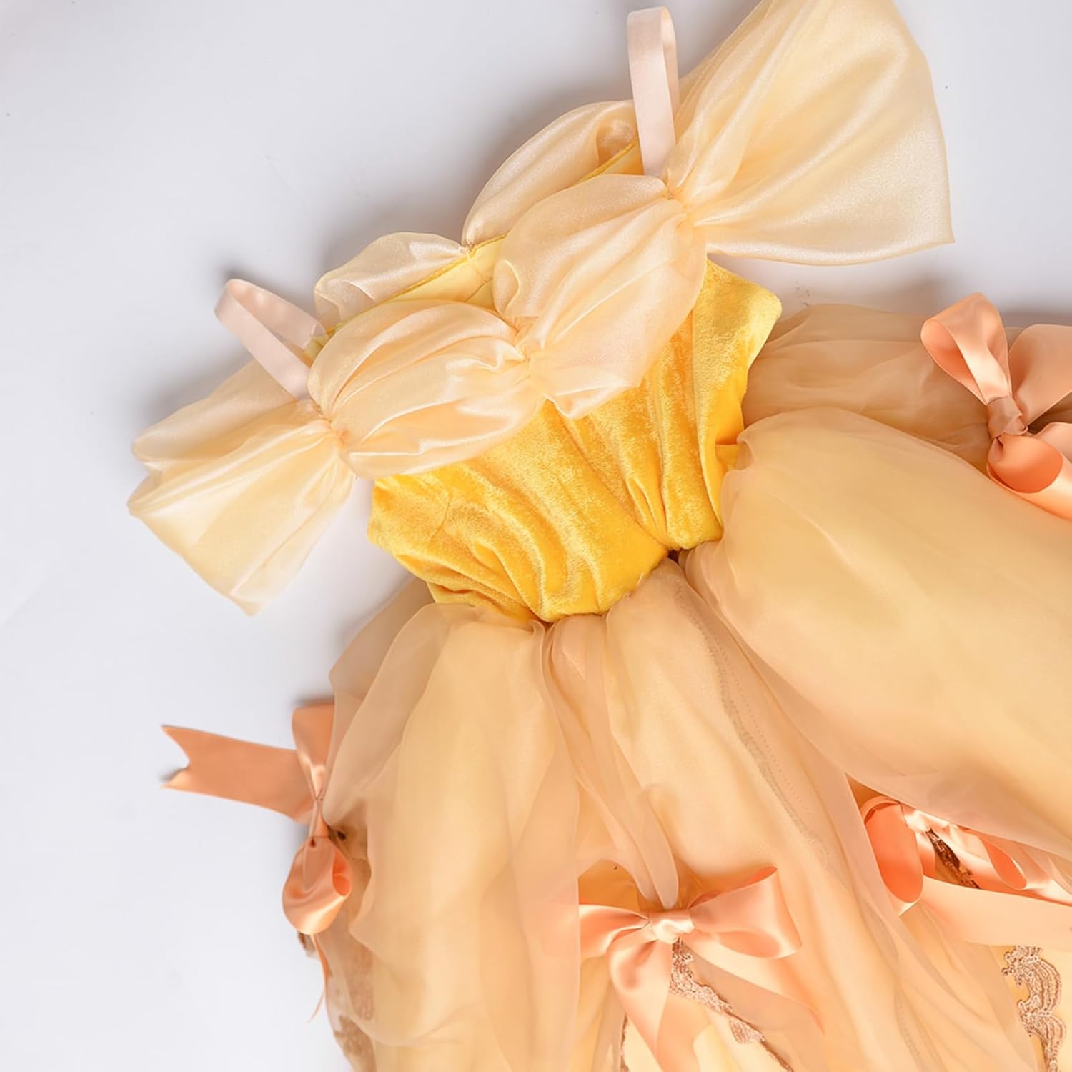 TYHTYM Princess Dress Little Girls Delute Halloween Party Costume Gig Ball Gown