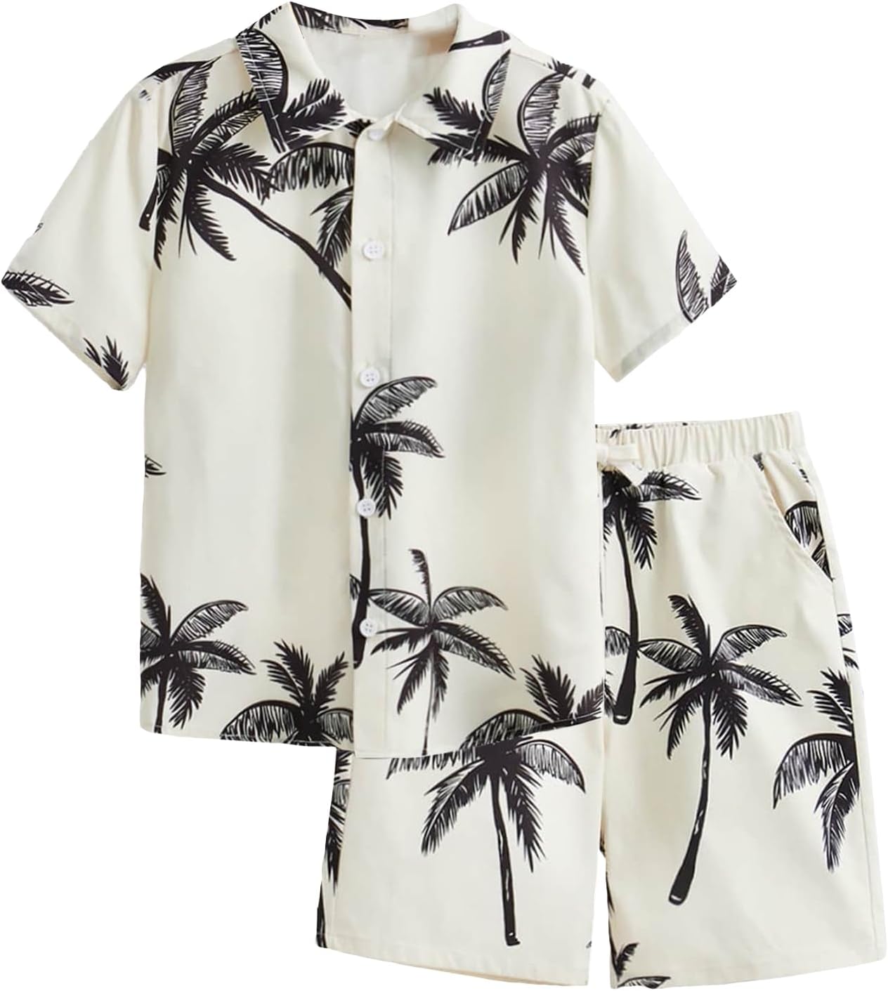 Verdusa Boys Striped 2-Piece Outfit Set - Comfortable Stylish