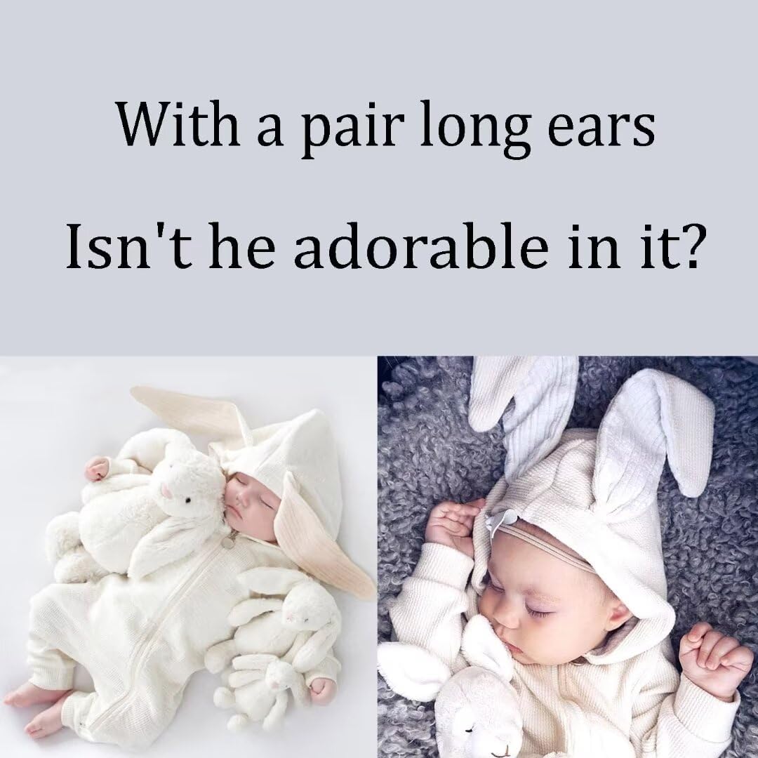 Perfect Easter Bunny Costume for Babies Soft Machine Washable