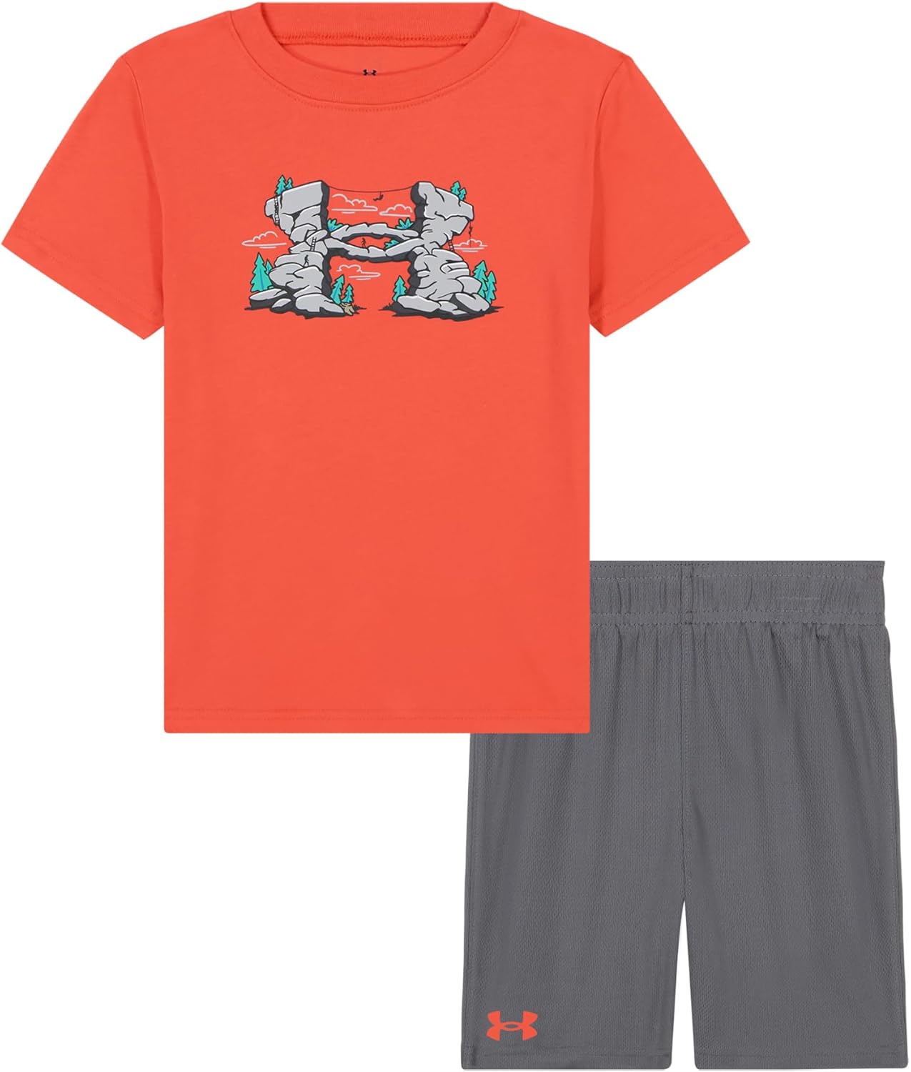 Under Armour Cargo Short Sleeve Tee Short Set for Boys