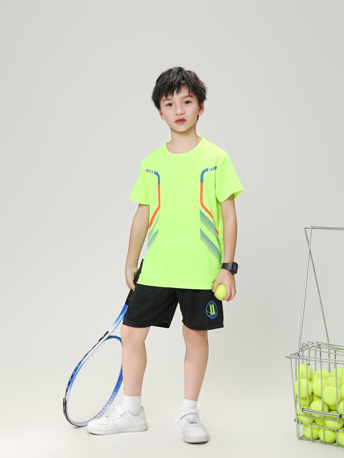 TOPSKY Boys 2-Piece Athletic Short Set Summer clothes 4-15 yrs