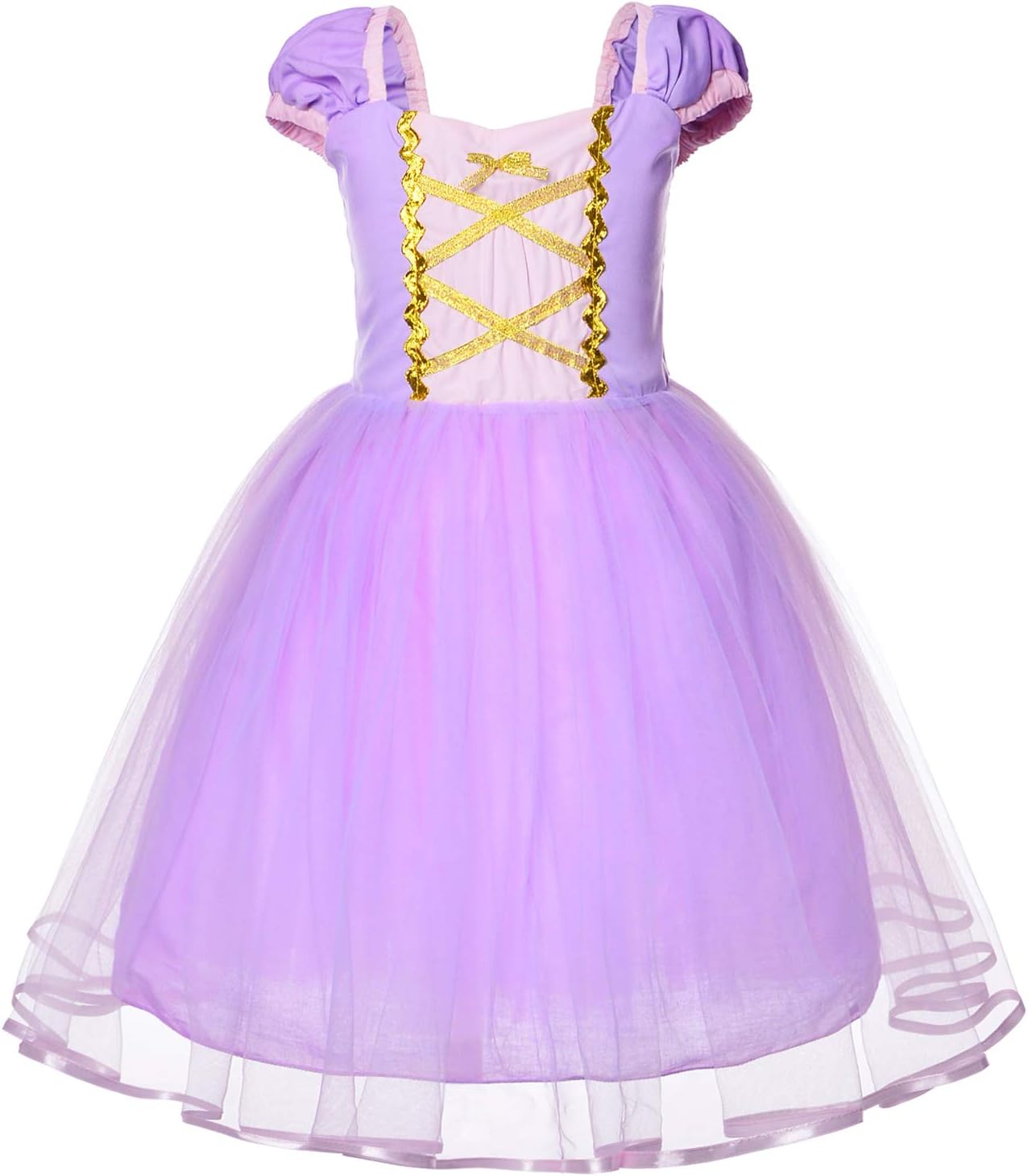 Joy Join Princess Long Hair Costume Collection for Toddler Girls