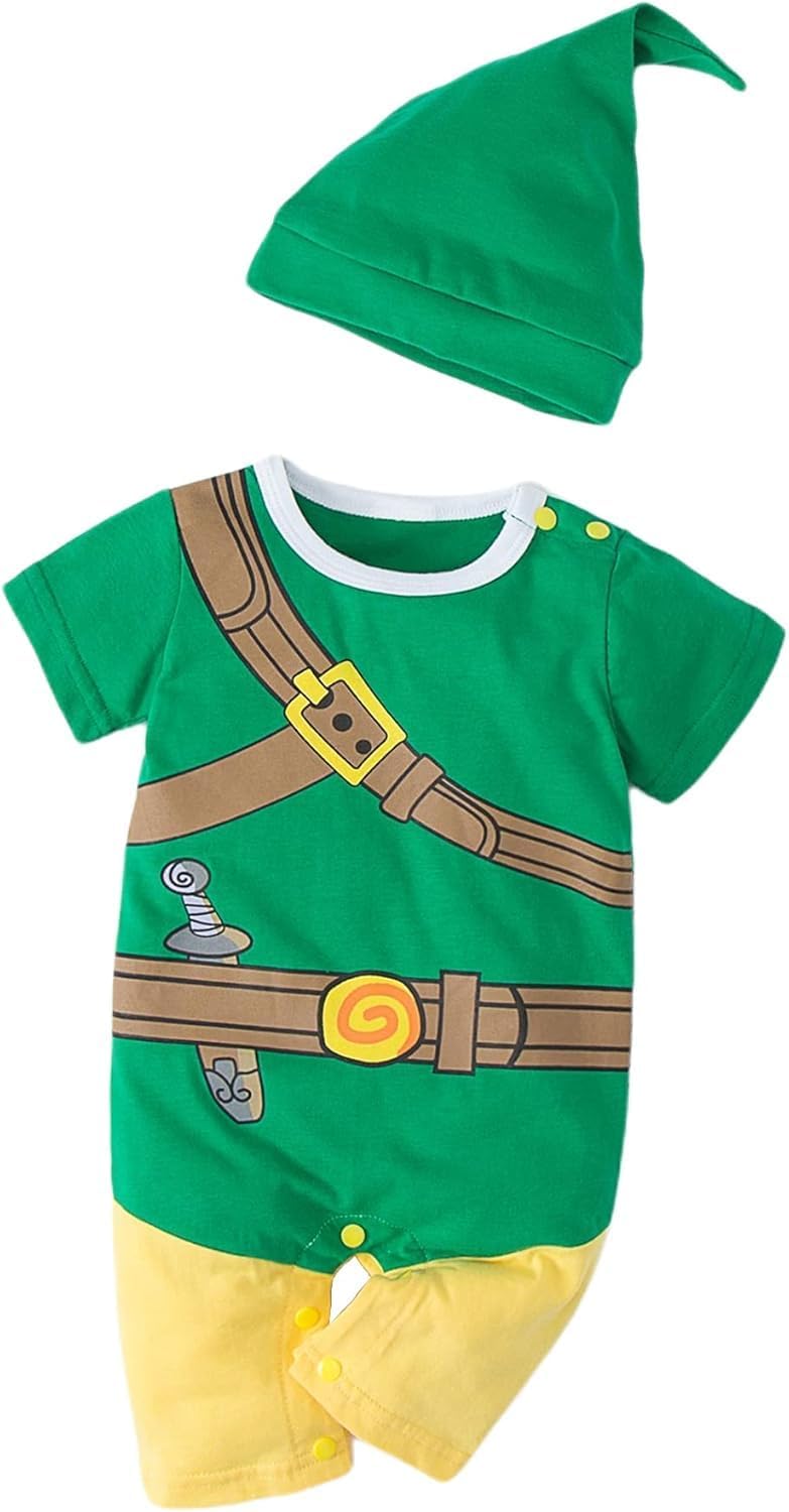 Baby Boy Outfit - Cute Romper for Toddler - Bebkuebe Costume