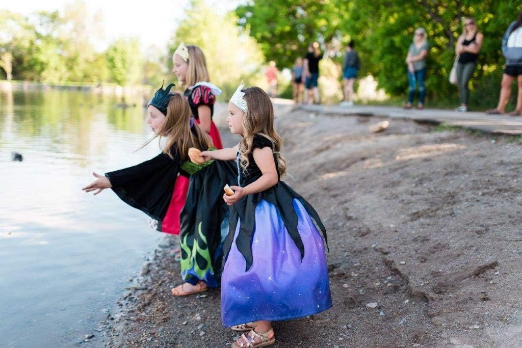 Little Adventures Sea Witch with Soft Crown Dress Up Costume