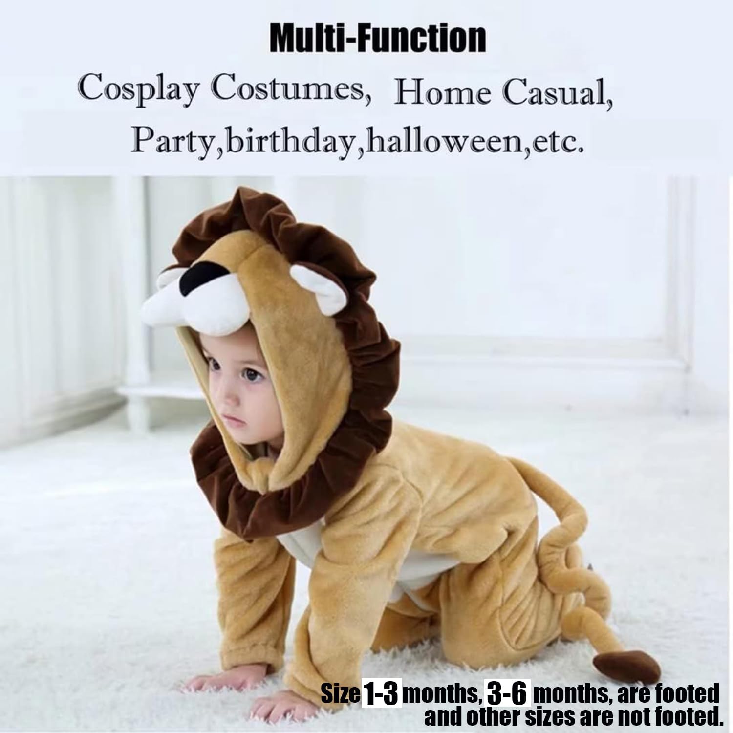Halloween Baby Dinosaur Romper by QIAONIUNIU