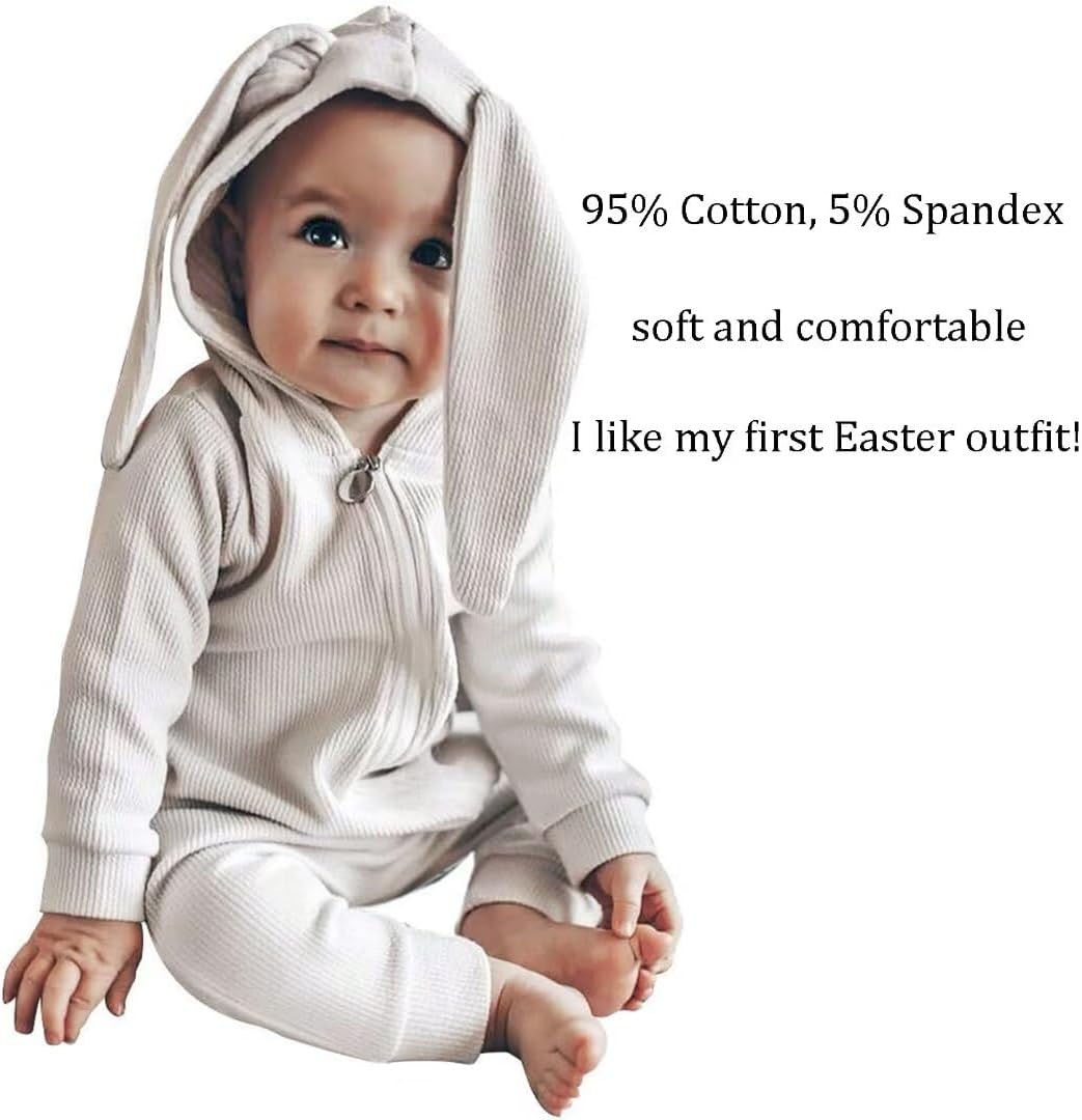 Perfect Easter Bunny Costume for Babies Soft Machine Washable