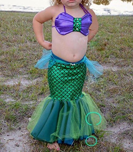 Mermaid swimsuit for toddlersswim beach and more
