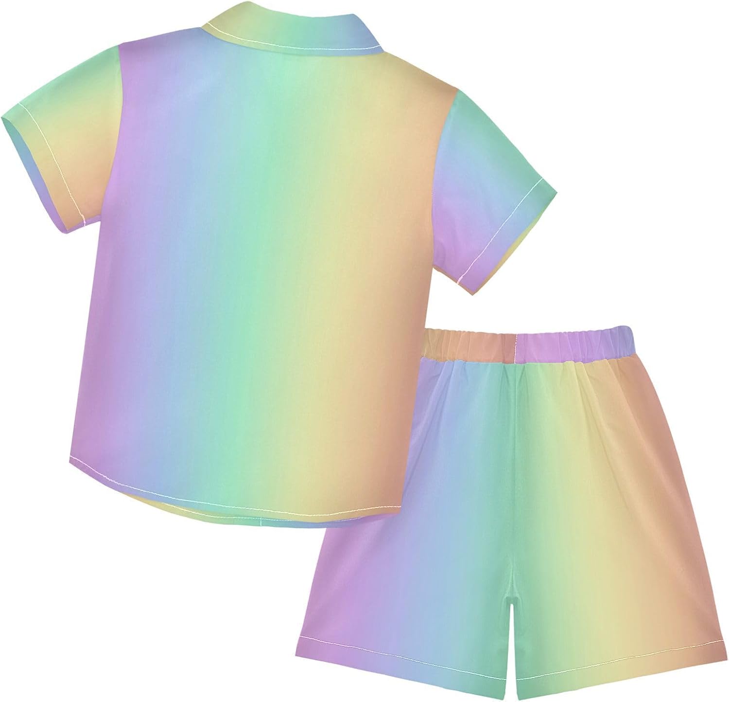 Boccsty tropical boys short set Hawaiian short boys summer casual