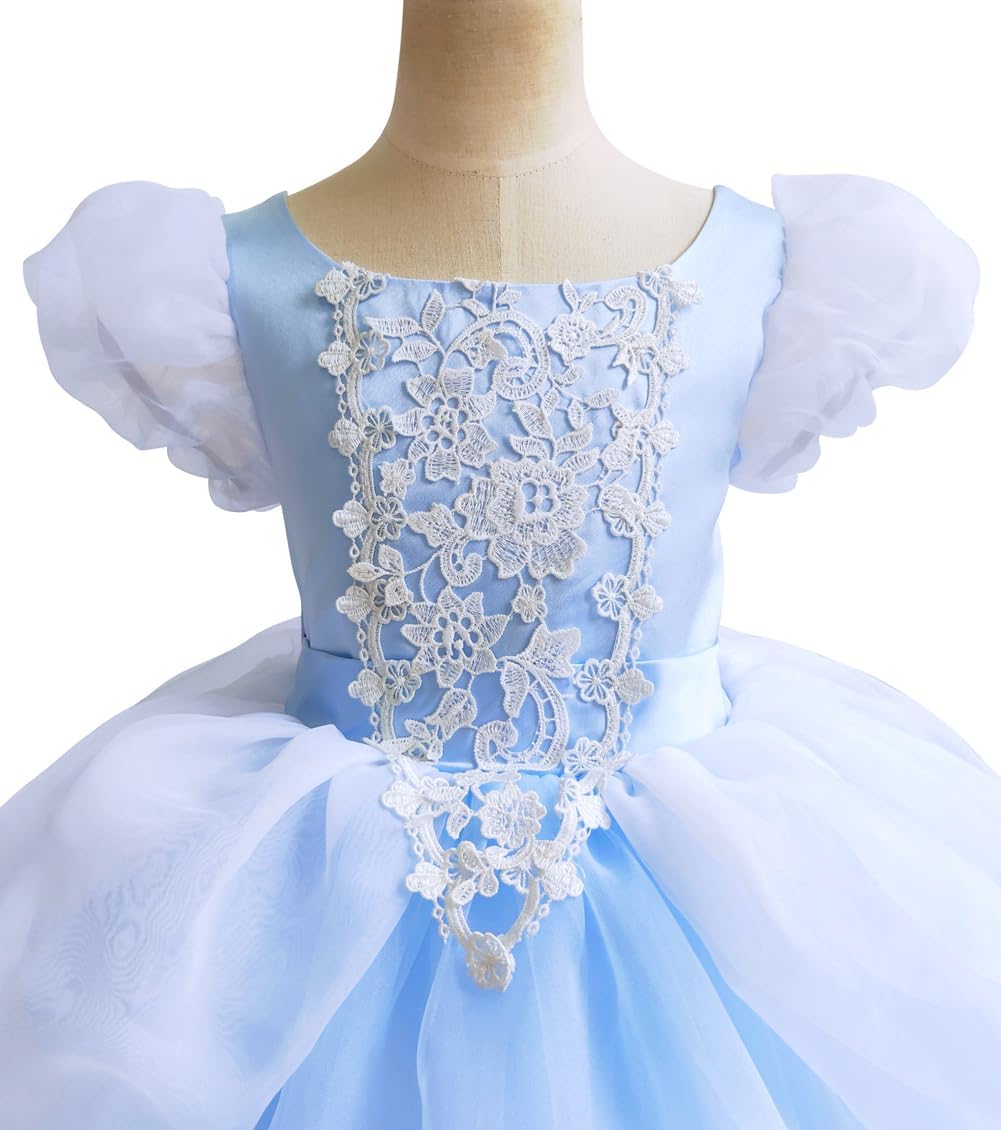 Fancy Princess Costume for Little Girls 2-13T