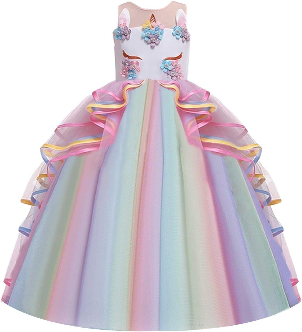 Fancy Unicorn Long Maxi Dress