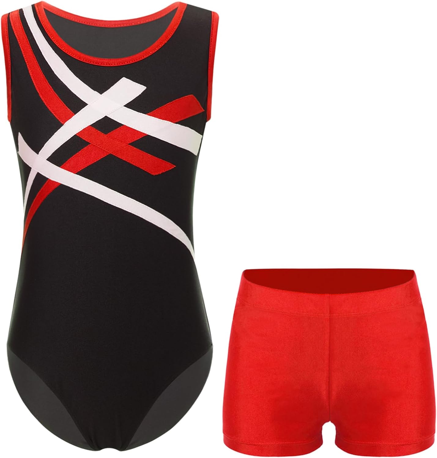 TiaoBug Kids Boys Gymnastics Outfits Unitard Athletic Leotard