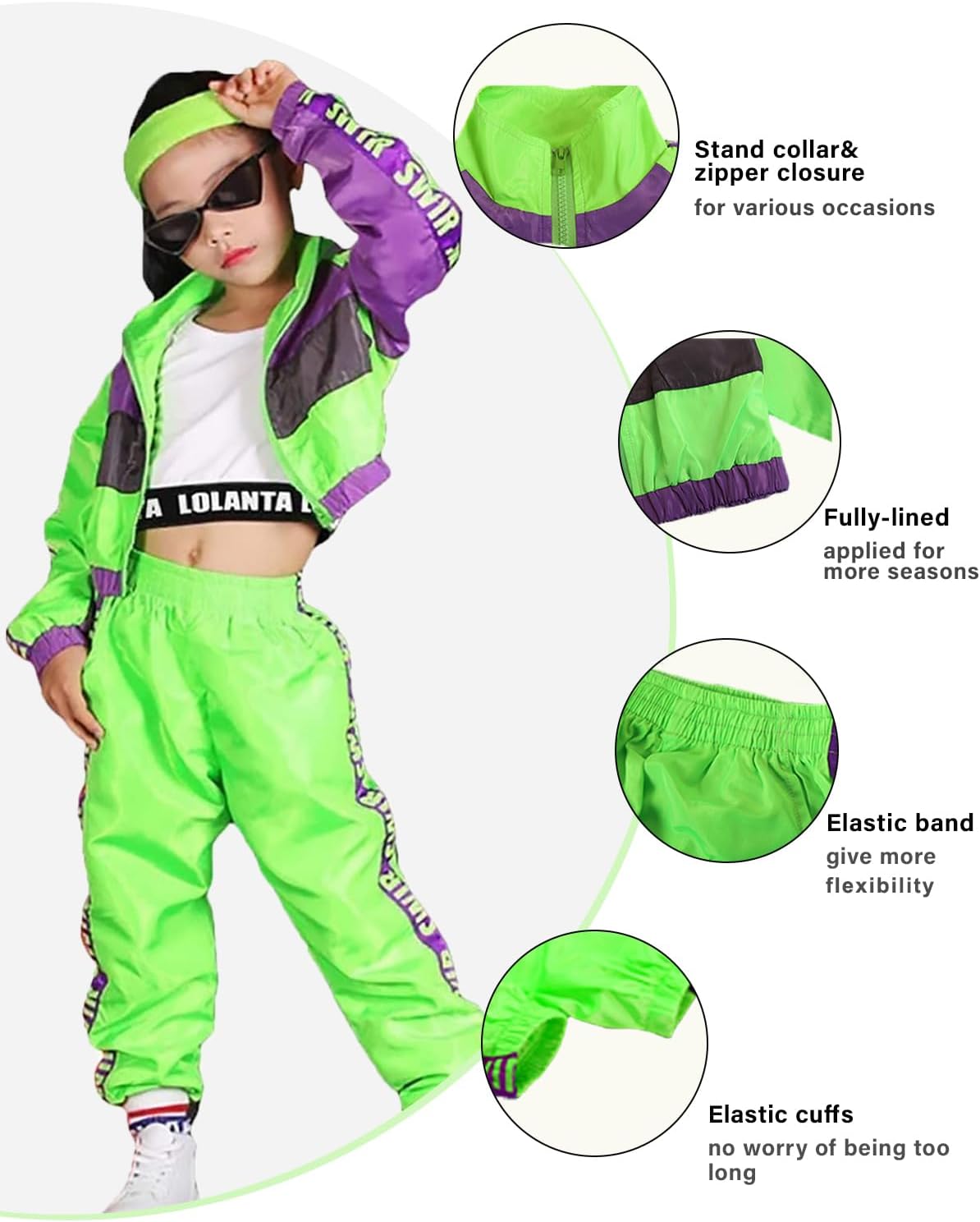 Girls Dance Performance Costume