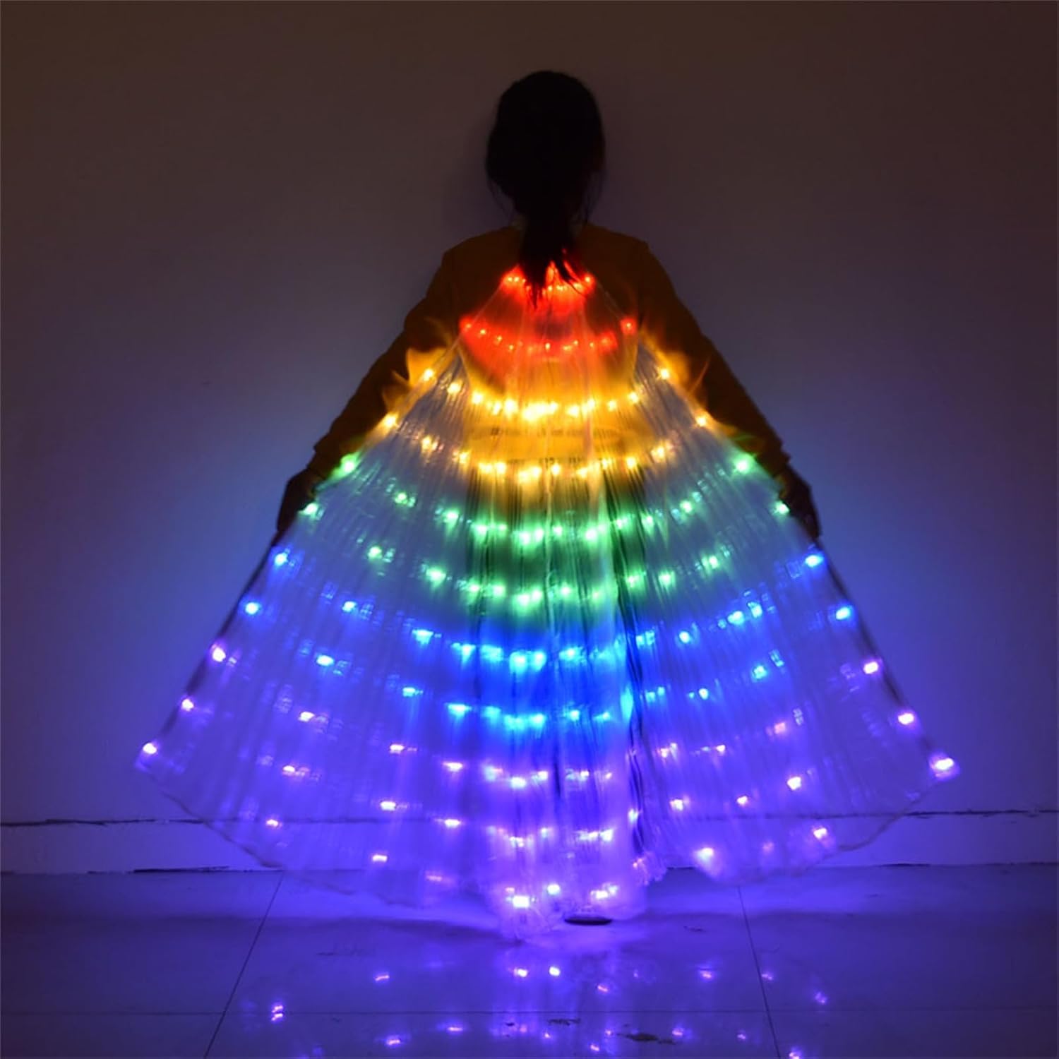 GIRLS LED BUTTERFLY WINGS COSTUME