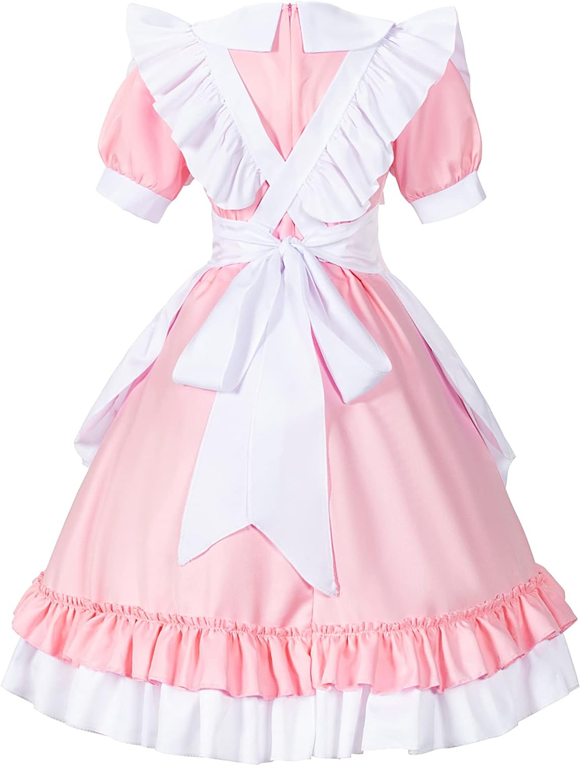 Kawaii Anime French Maid Costume Set for Girls