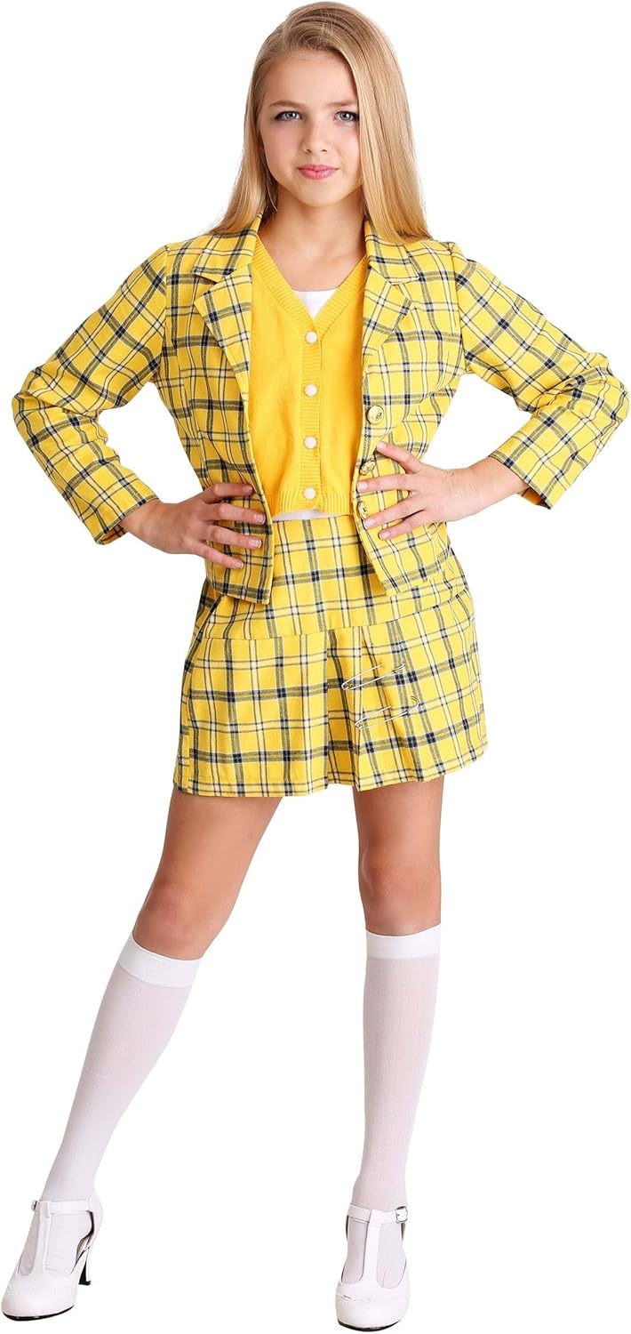 Clueless Halloween Costume 90s fashion for Kids