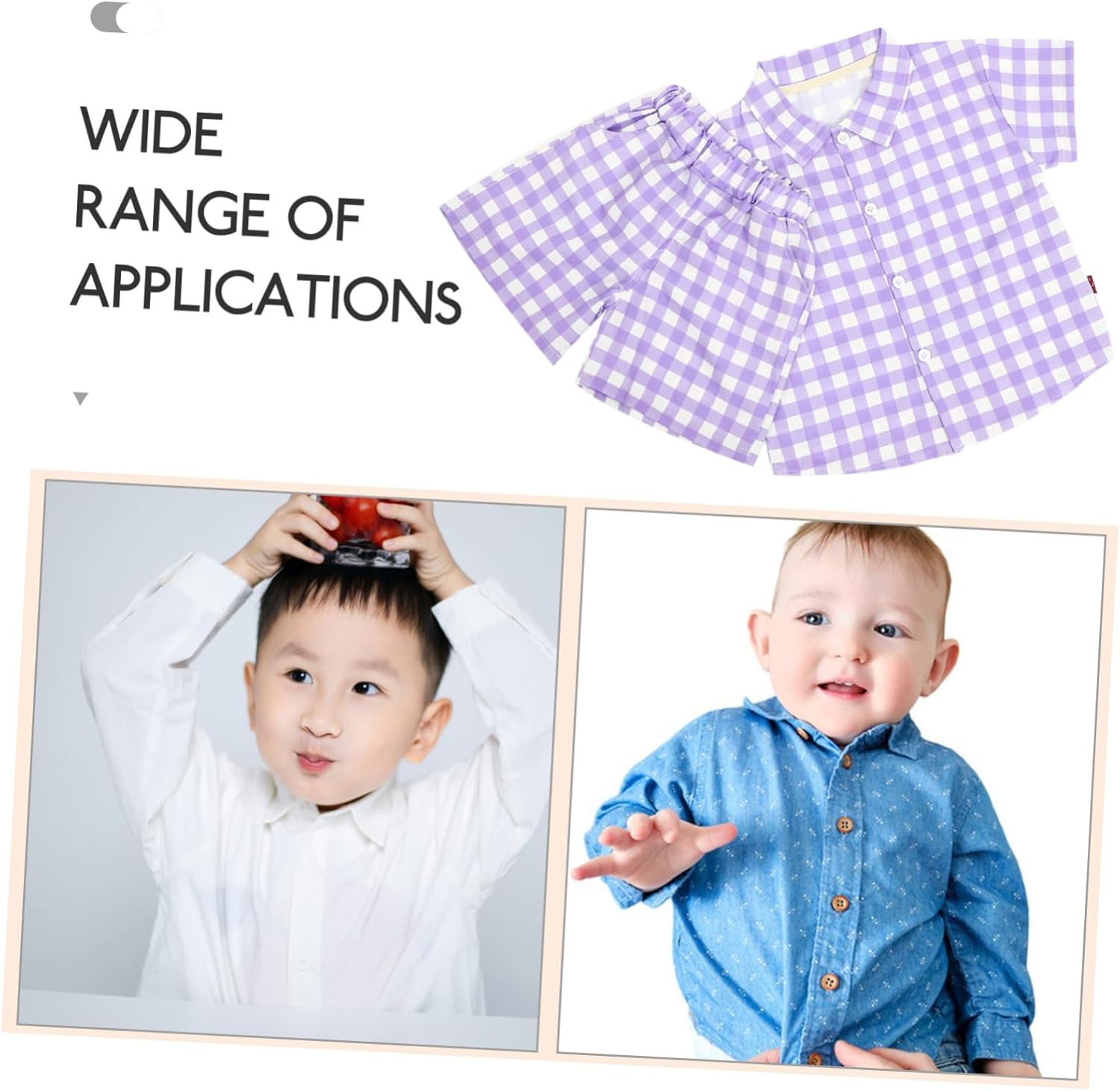 Comfort Breezer Plaid Summer Suit for Boys