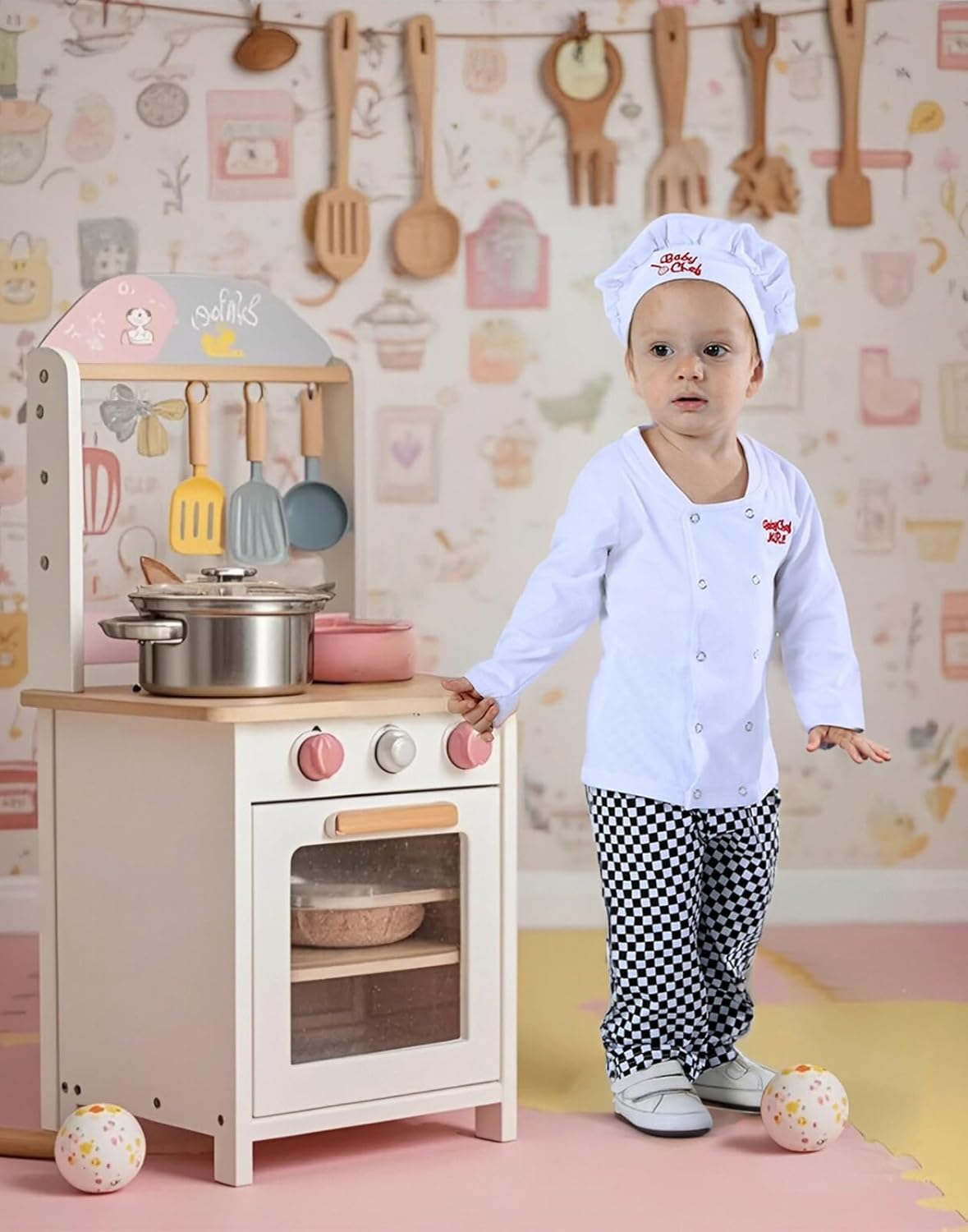 COSLAND Baby Chef Costume