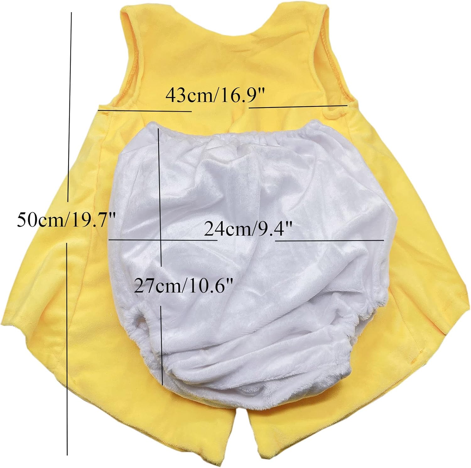 Toddler Halloween costume - Banana Chicken pumpkin combo for kids