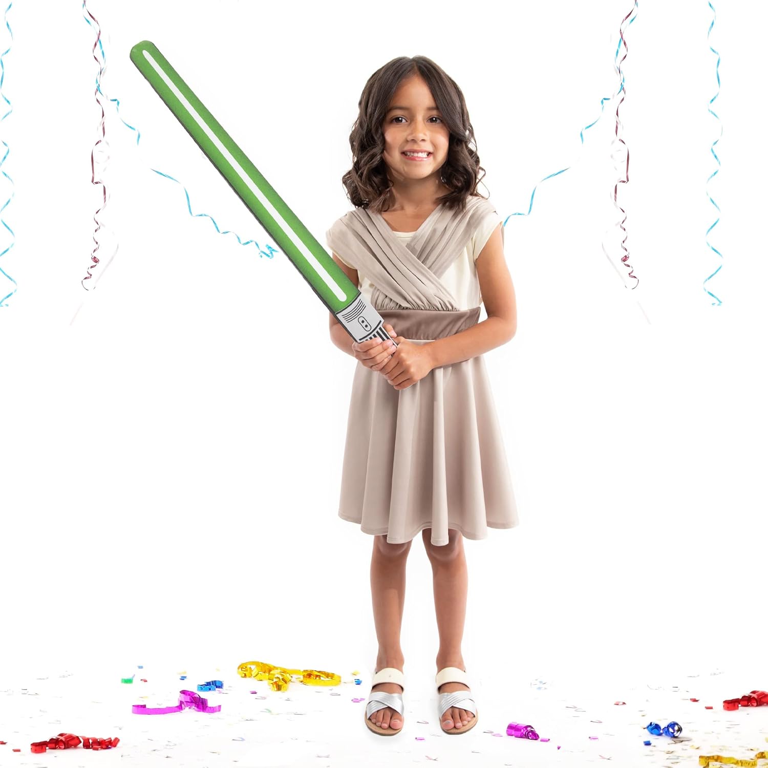 Little Adventures Scavenger Twirl Dress Machine Washable Play Party Outfit for Girls