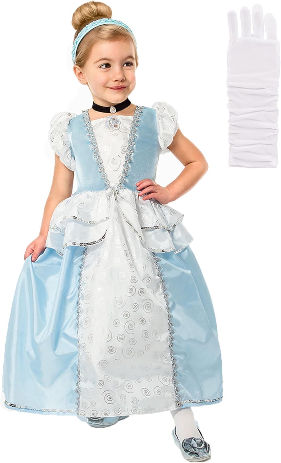 Little Adventures Cinderella Princess Costumes Medium Age