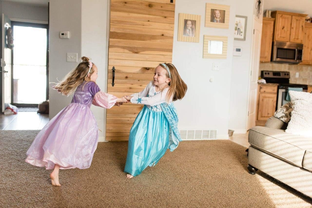 Dress Up as the Ice Princess Machine Washable Play-Friendly Kids Costumes