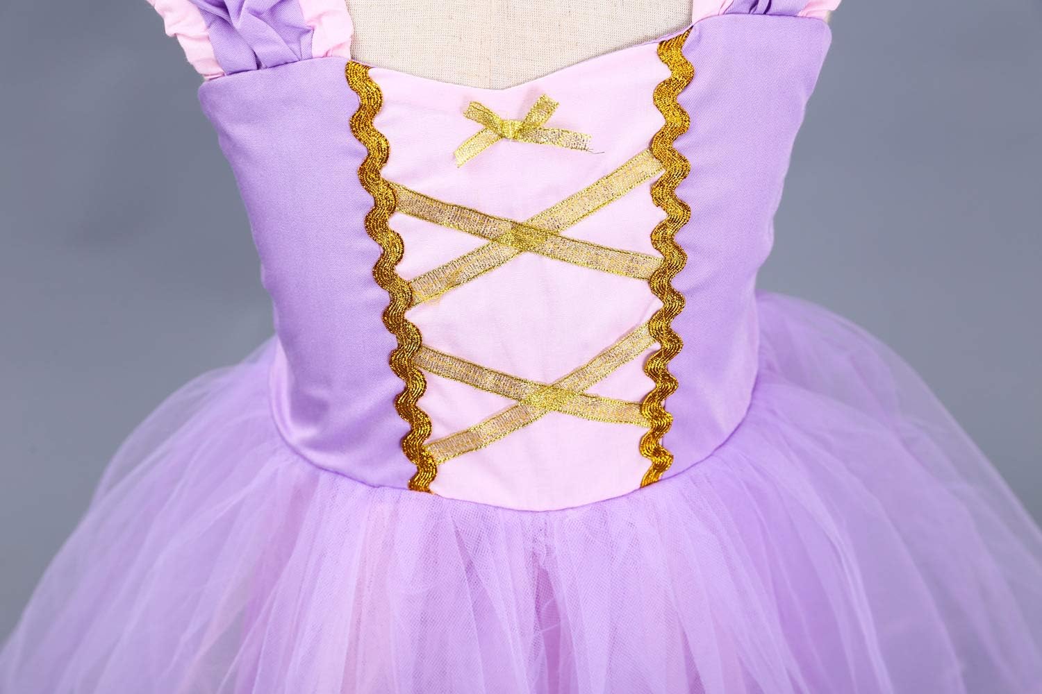 Joy Join Princess Long Hair Costume Collection for Toddler Girls