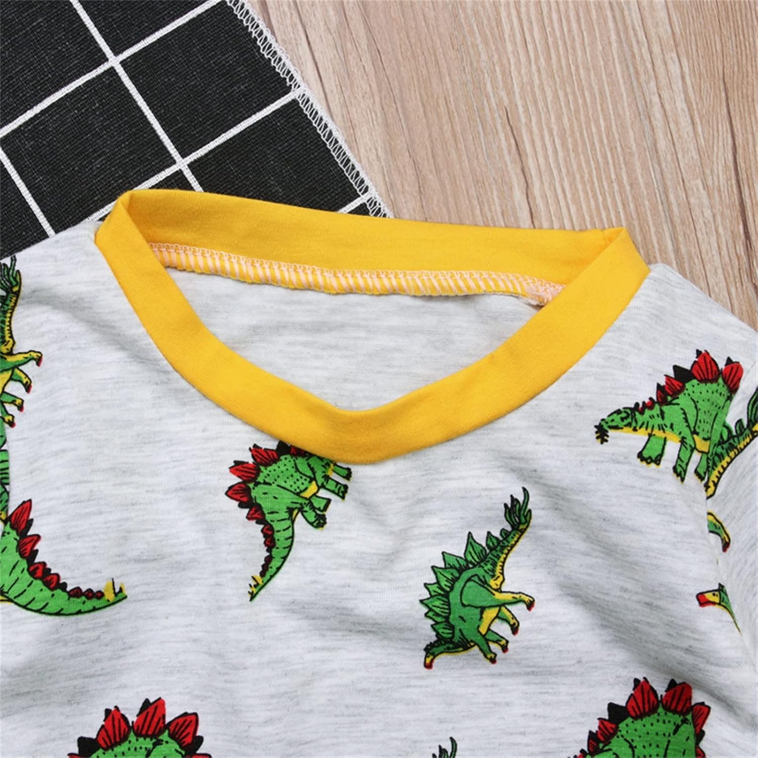 Dinosaur and Halloween Christmas Toddler Boys Outfit Set