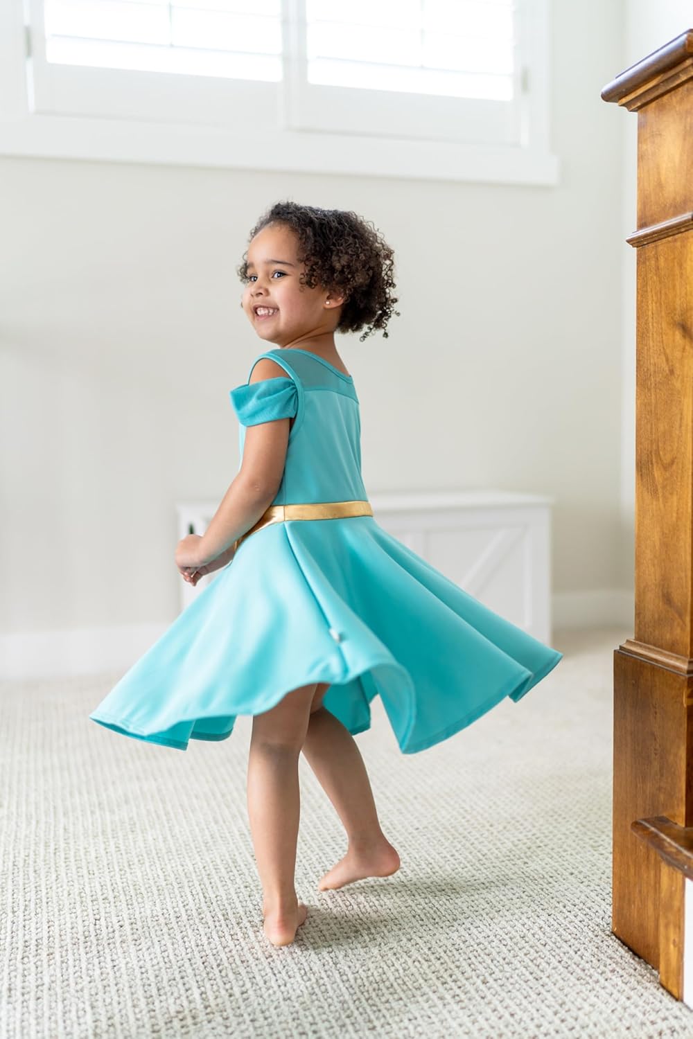 Little Adventures Princess Twirl Dress Up Costume - machine washable