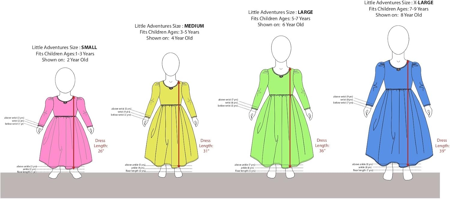 Little Adventures Alpine Princess Dressup Costume SM