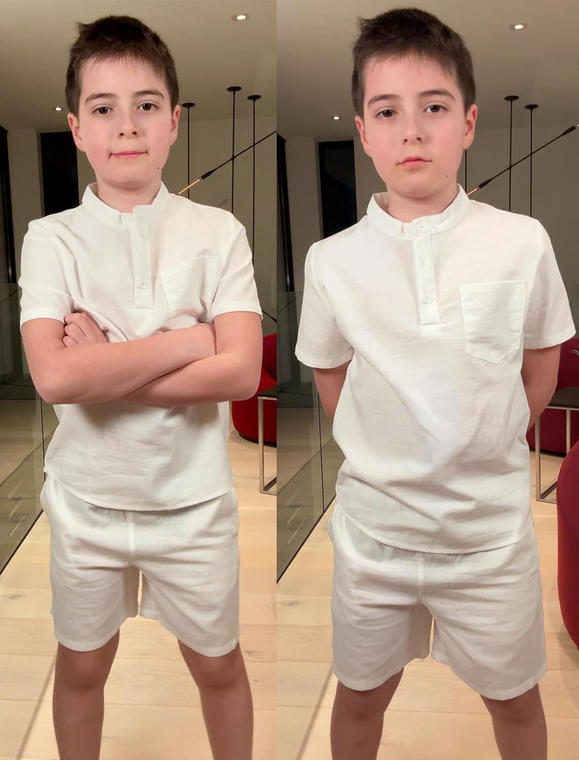 JiAmy Boys 2-Piece Summer Outfits