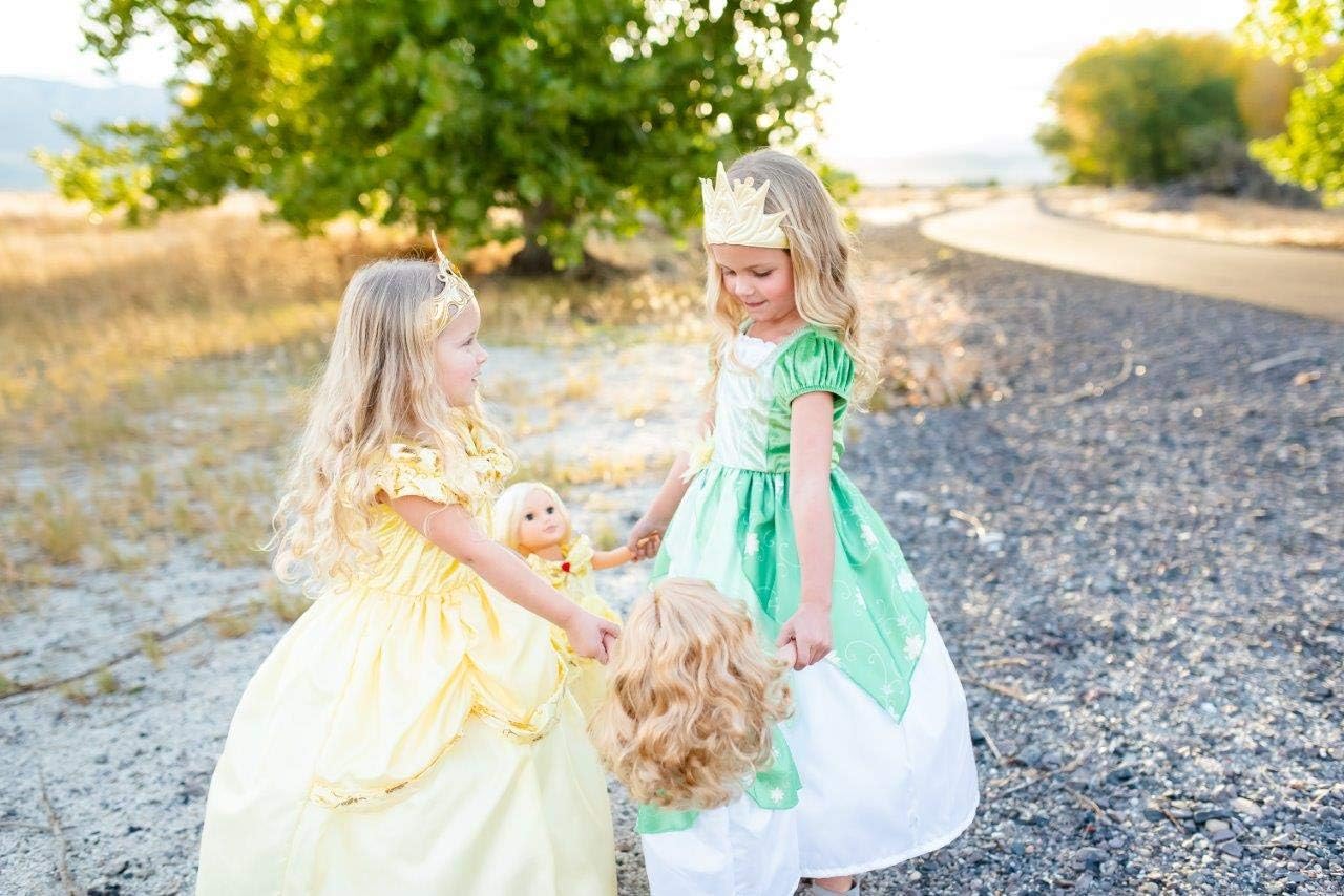 Little Adventures Princess Dress Machine Washable Glitter-Free and Perfect for Play