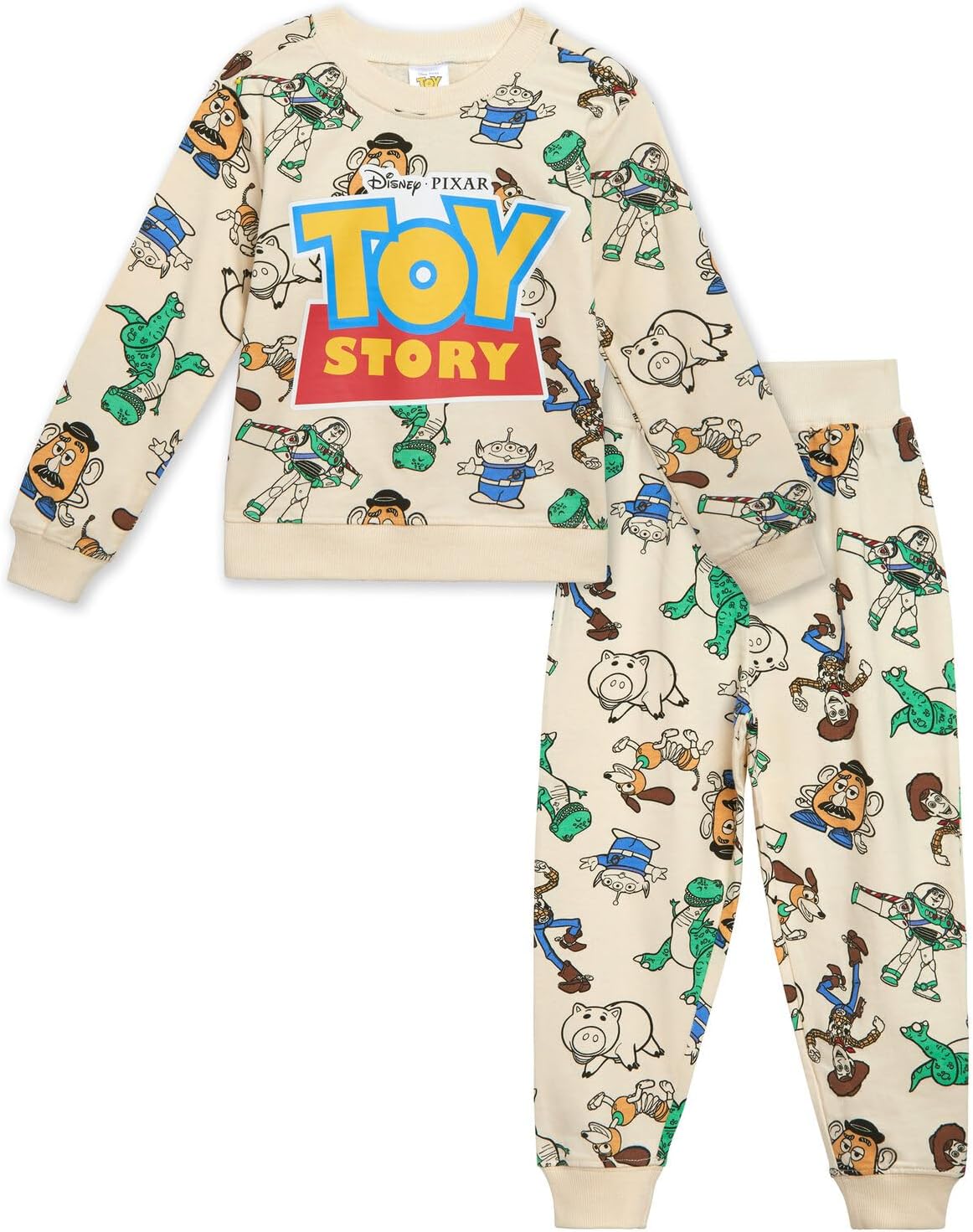 Disney PixarFrench Terry Sweatshirt Jogger Set