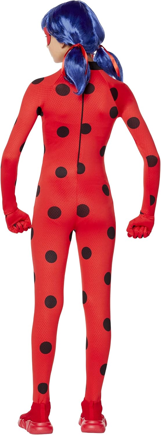 Miraculous Lady Bug Kids Jumpsuit Costume - Halloween More Magic