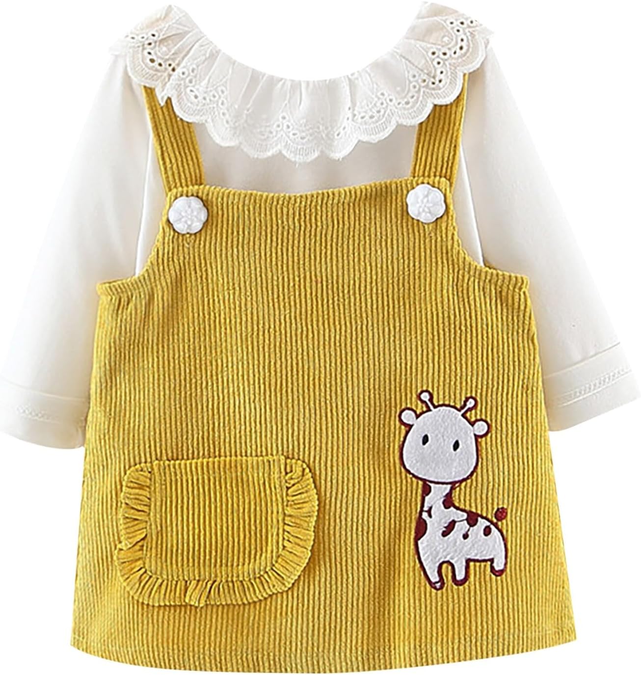 Two-Piece Summer Baby Giraffe Jewelry Set