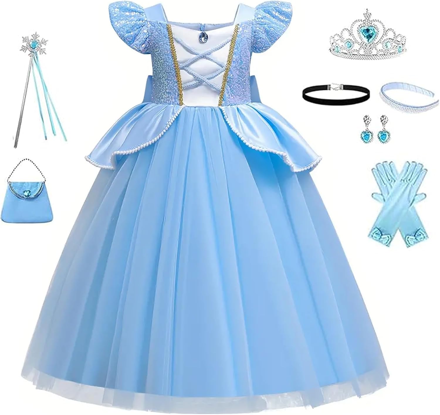 WYB PrincessSenator Dress Up Costume Blue A Magical Journey
