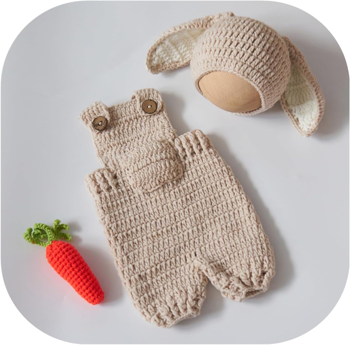 Vemonllas Handmade Newborn Bun