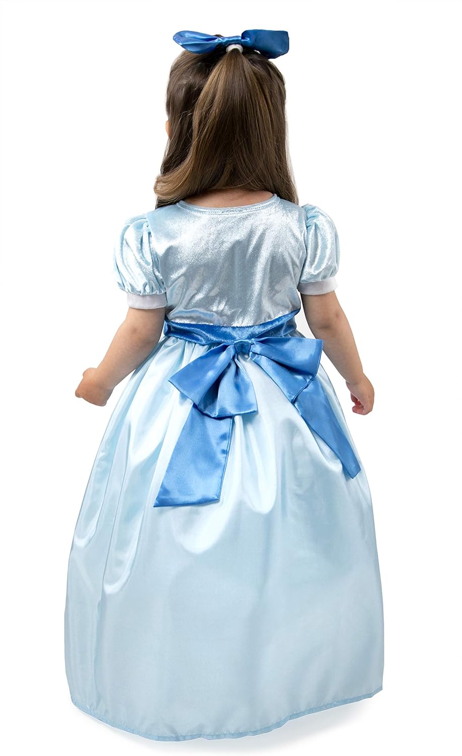 Wendy Dress Up Costume with Hair Bow Little Adventures Kids Party Costume