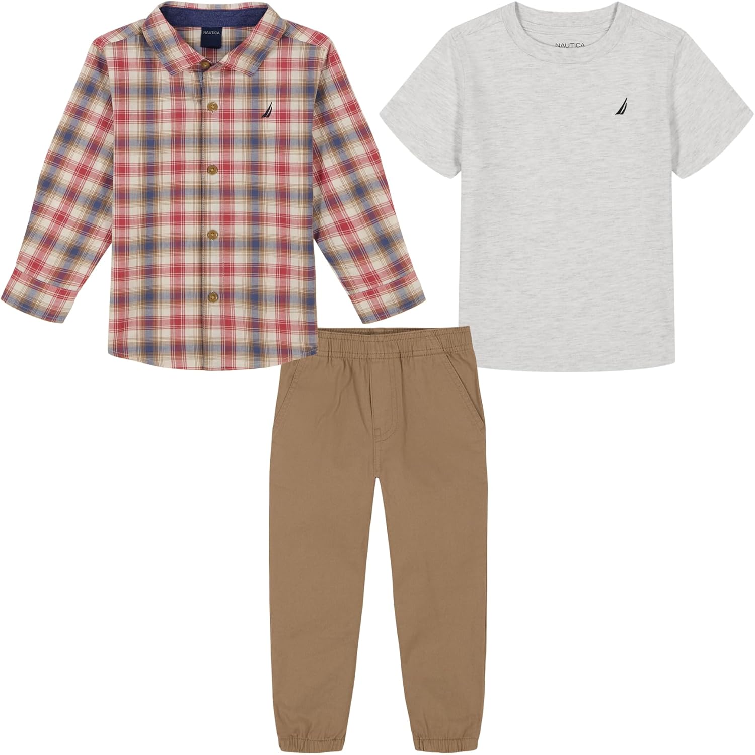 Nautica Boys 3-Piece Set Trendy and Comfortable for Kids
