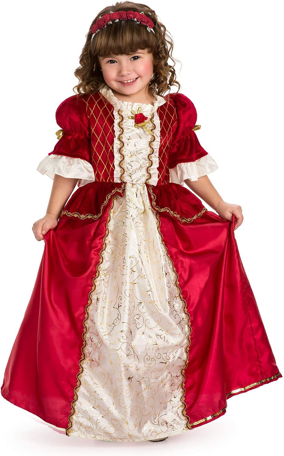 Enchanting Winter Princess Dress Up Costume Perfect for Hero Girls and Halloween