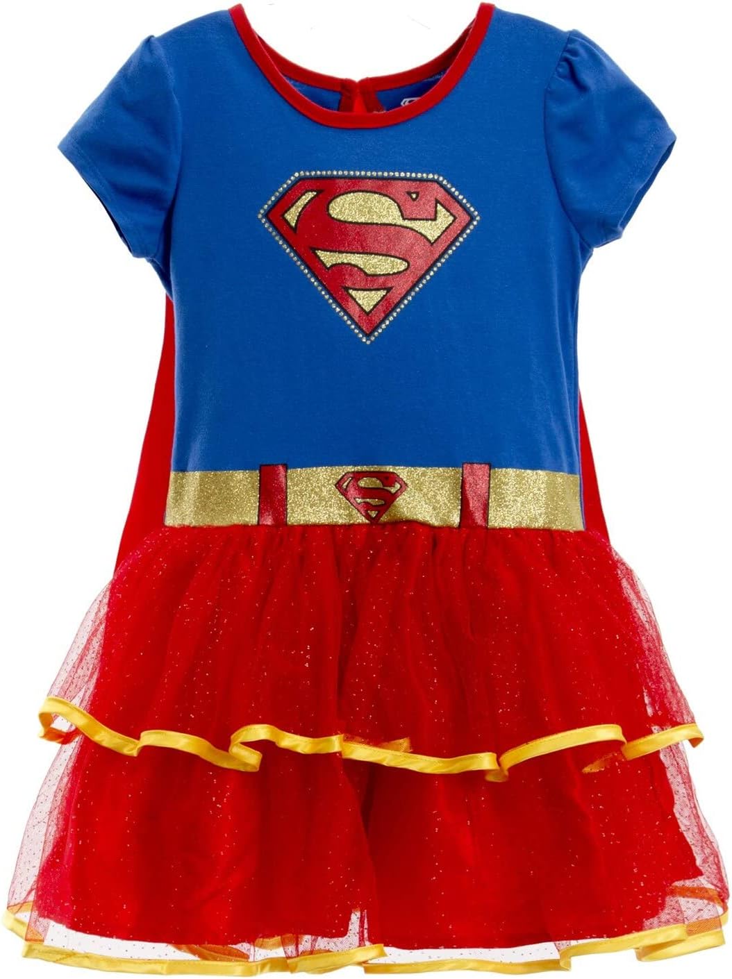 DC Comics Justice League Super Girl Batgirl Costume Set